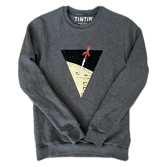 The Adventures of Tintin: The Lunar Rocket Sweatshirt - Picture 1 of 1